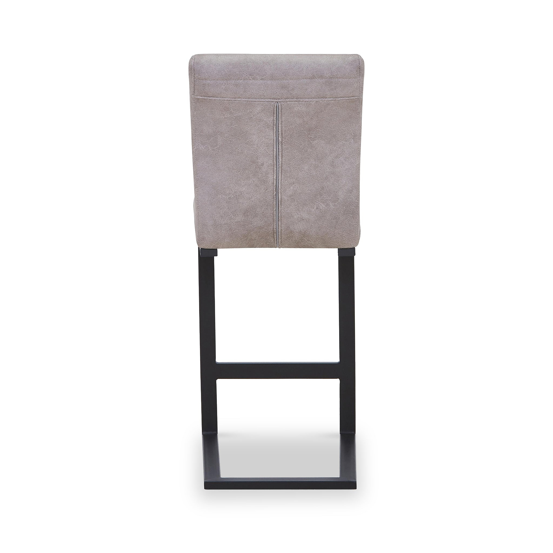 Rino Faux Leather Bar Stool Stone from Roseland Furniture