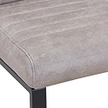 Rino Faux Leather Bar Stool Stone from Roseland Furniture