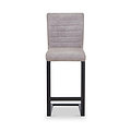 Rino Faux Leather Bar Stool Stone from Roseland Furniture