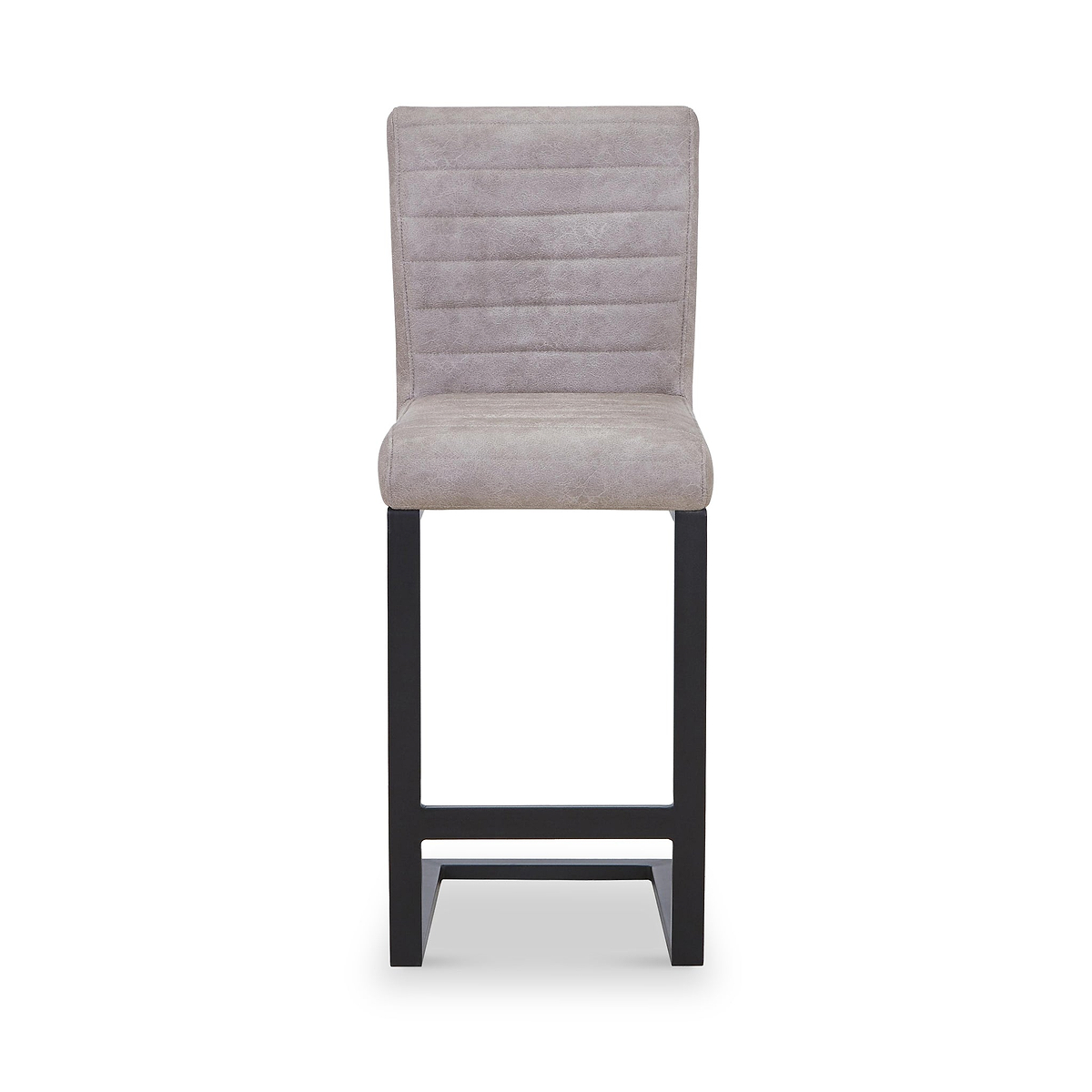 Rino Faux Leather Bar Stool Stone from Roseland Furniture