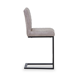 Rino Faux Leather Bar Stool Stone from Roseland Furniture