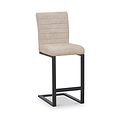 Rino Faux Leather Bar Stool Beige from Roseland Furniture