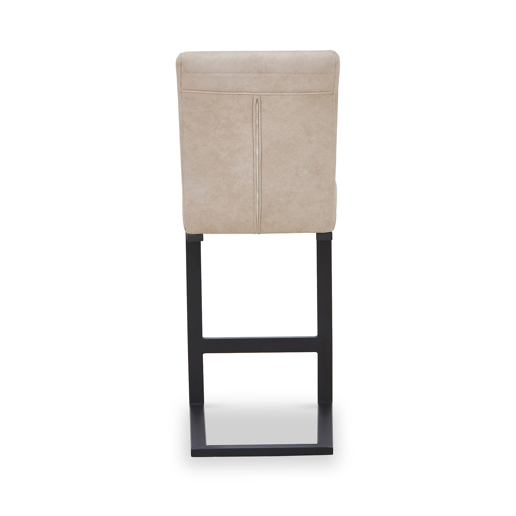 Rino Faux Leather Bar Stool Beige from Roseland Furniture