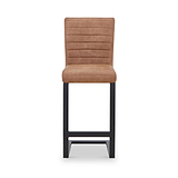 Rino Faux Leather Bar Stool Tan from Roseland Furniture