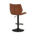 Morvah Faux Leather Bar Stool from Roseland Furniture