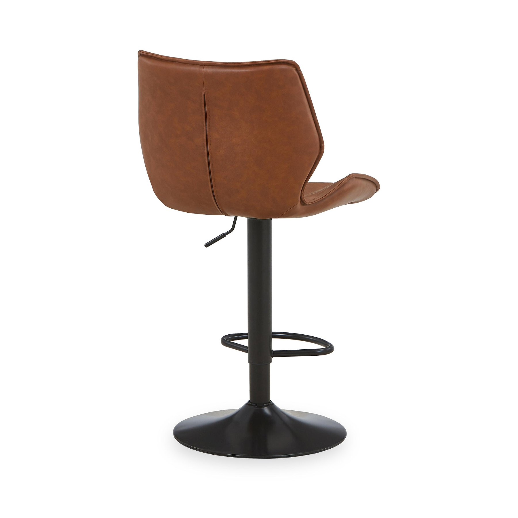 Morvah Faux Leather Bar Stool from Roseland Furniture