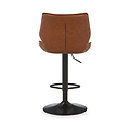 Morvah Faux Leather Bar Stool from Roseland Furniture