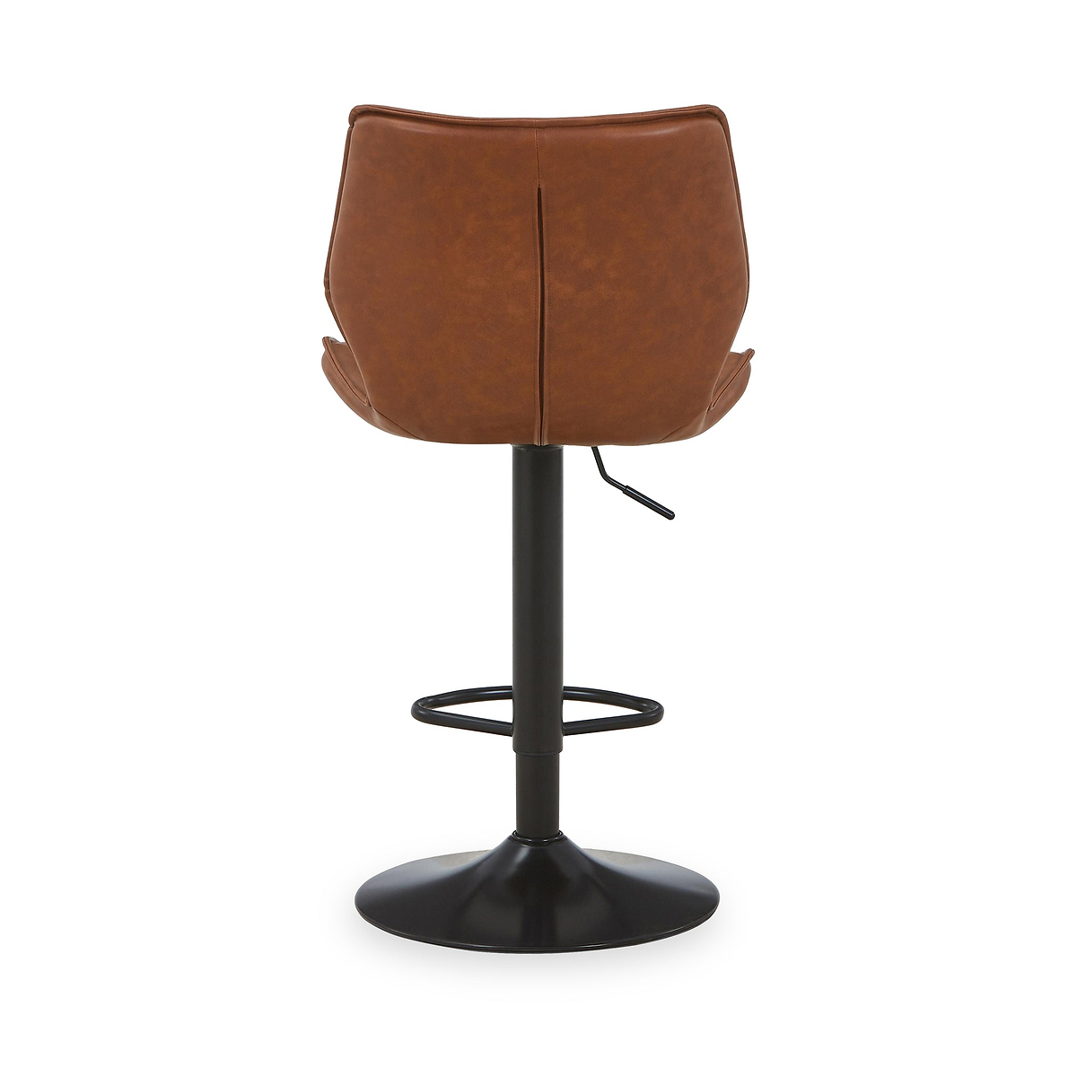 Morvah Faux Leather Bar Stool from Roseland Furniture