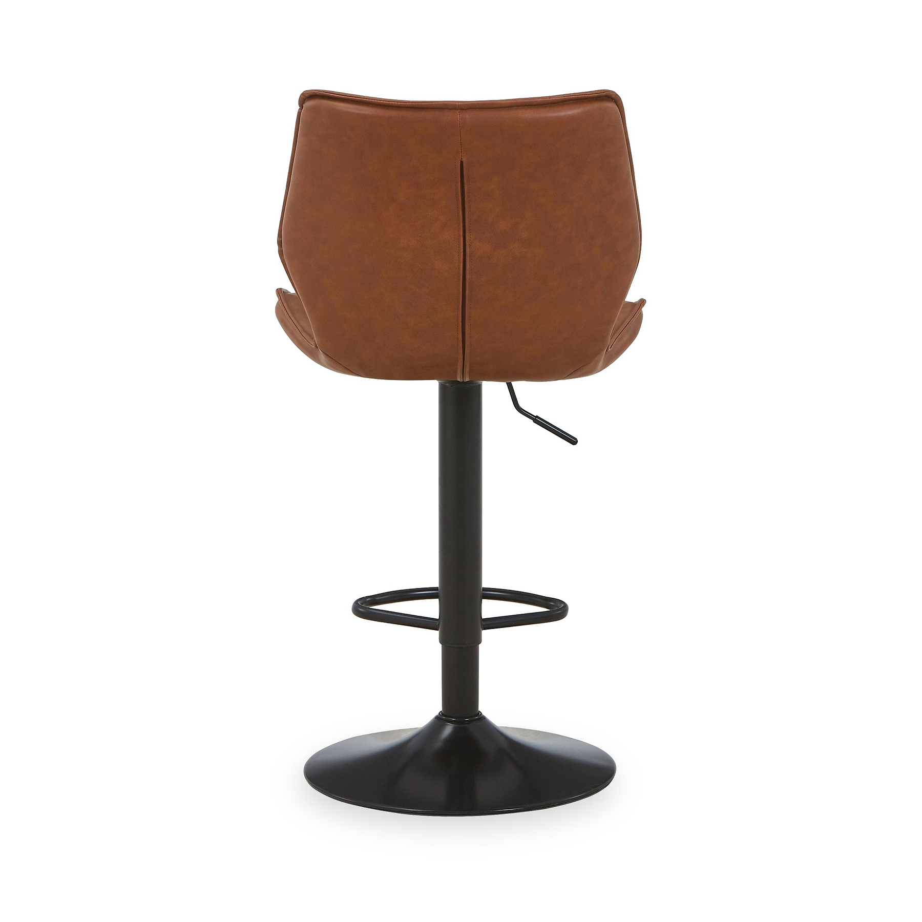 Morvah Faux Leather Bar Stool from Roseland Furniture