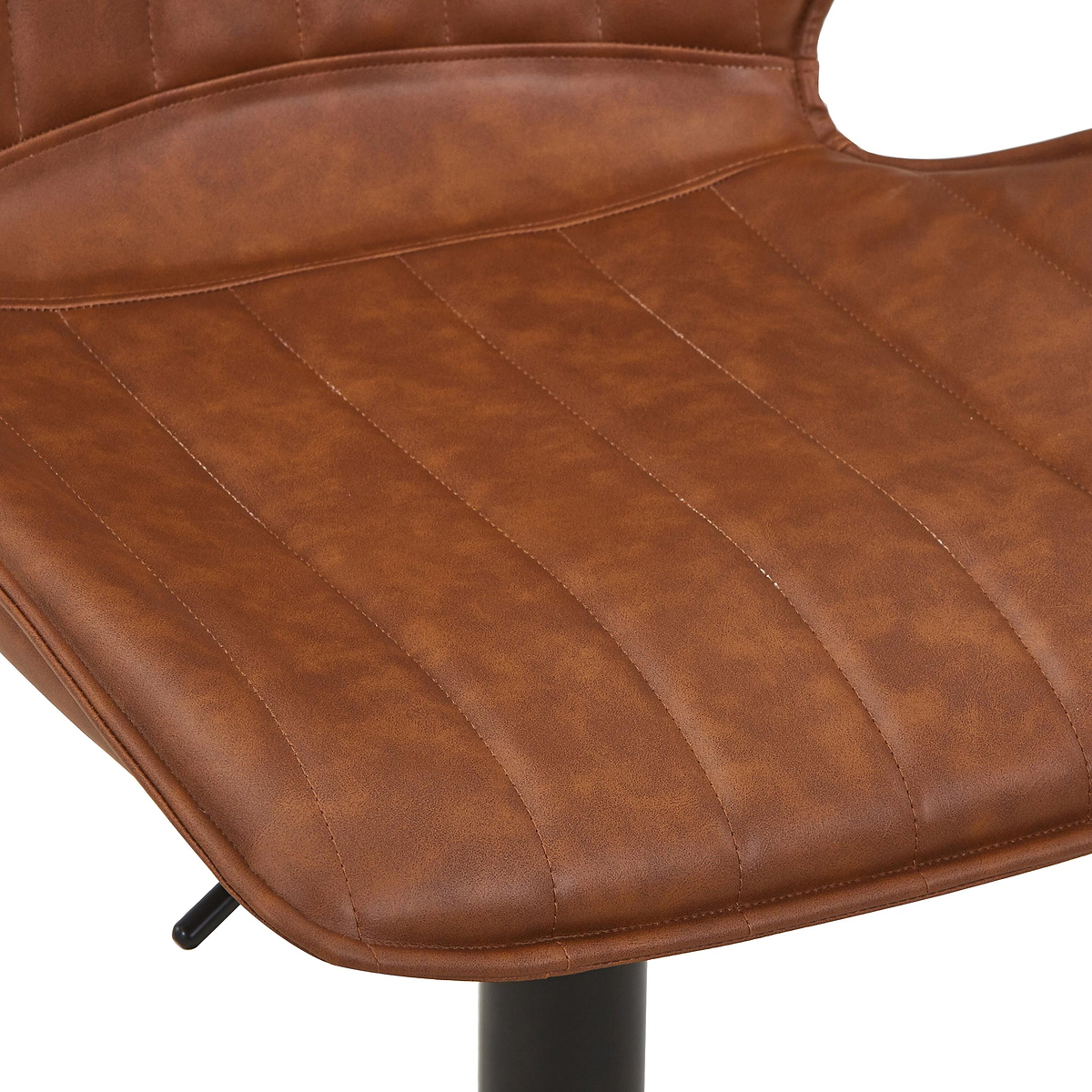 Morvah Faux Leather Bar Stool from Roseland Furniture