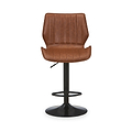 Morvah Faux Leather Bar Stool from Roseland Furniture