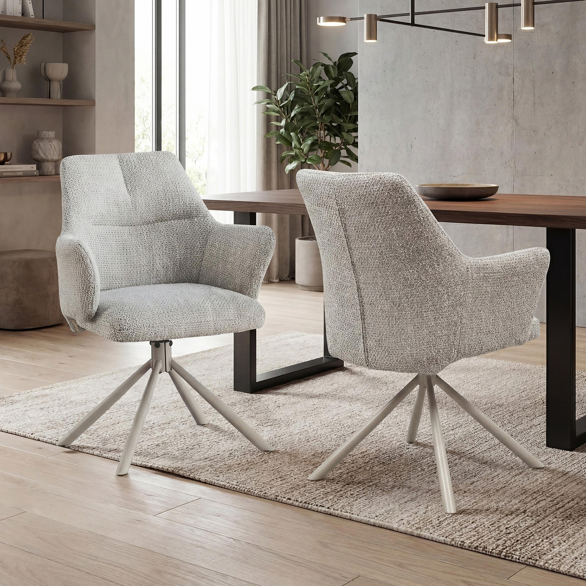 Kellan Swivel Dining Chair from Roseland Furniture