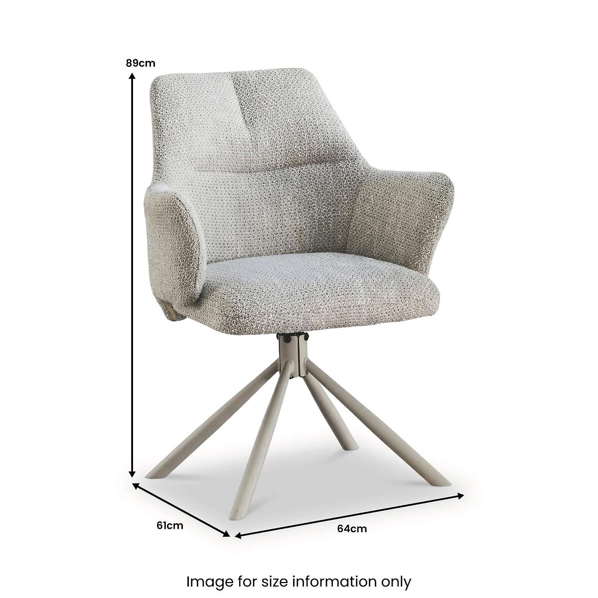 Kellan Swivel Dining Chair from Roseland Furniture