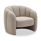 Hollie Accent Chair Mushroom from Roseland Furniture
