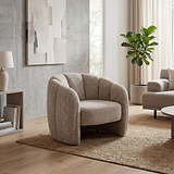 Hollie Accent Chair Mushroom from Roseland Furniture