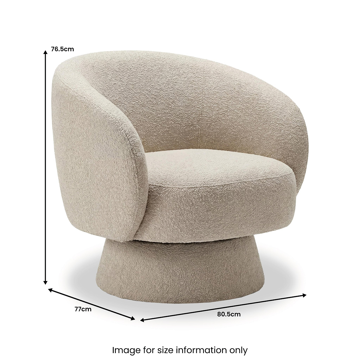 Vance Accent Chair Champagne from Roseland Furniture