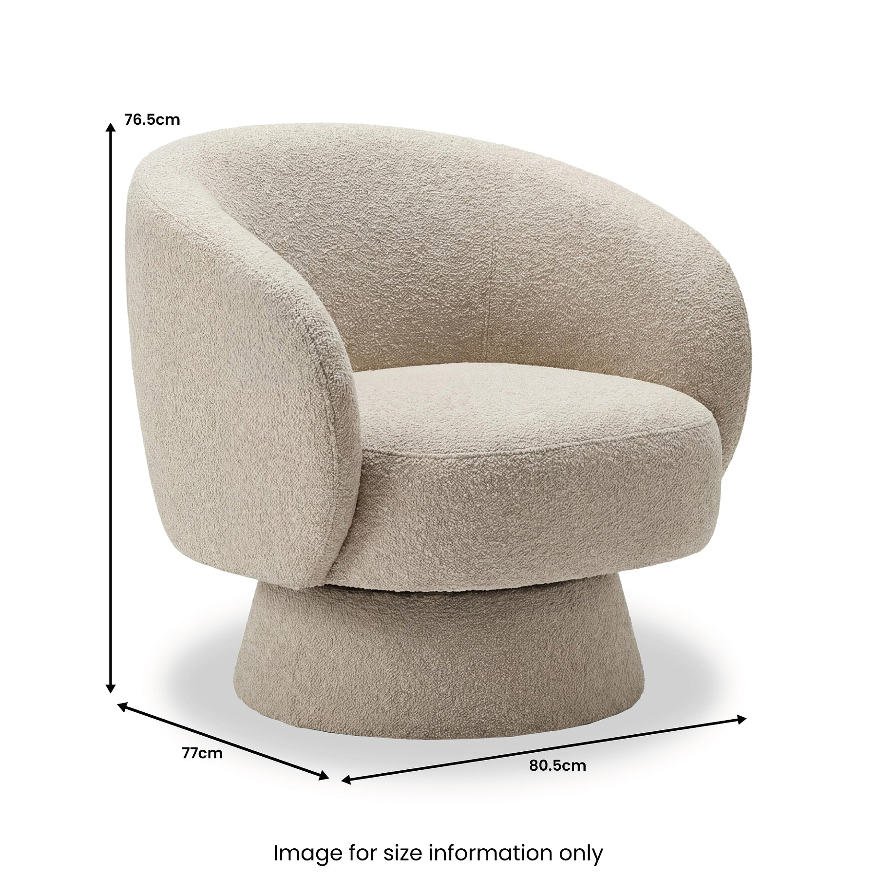 Vance Accent Chair Champagne from Roseland Furniture