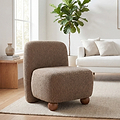 Amora Accent Chair Mocha from Roseland Furniture