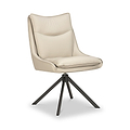 Sable Faux Leather Dining Chair Stone from Roseland Furniture