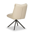 Sable Faux Leather Dining Chair Stone from Roseland Furniture