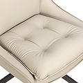 Sable Faux Leather Dining Chair Stone from Roseland Furniture