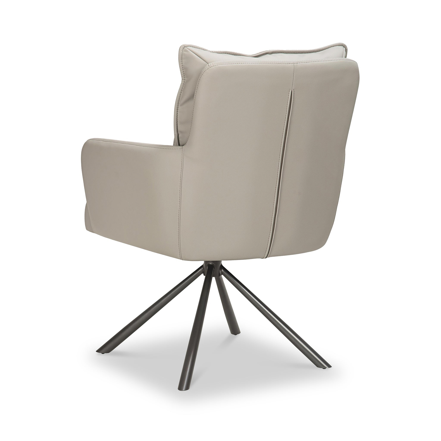 Sterling Faux Leather Dining Chair Latte from Roseland Furniture