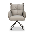 Sterling Faux Leather Dining Chair Latte from Roseland Furniture