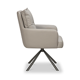 Sterling Faux Leather Dining Chair Latte from Roseland Furniture