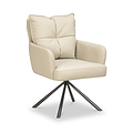 Sterling Faux Leather Dining Chair Taupe from Roseland Furniture
