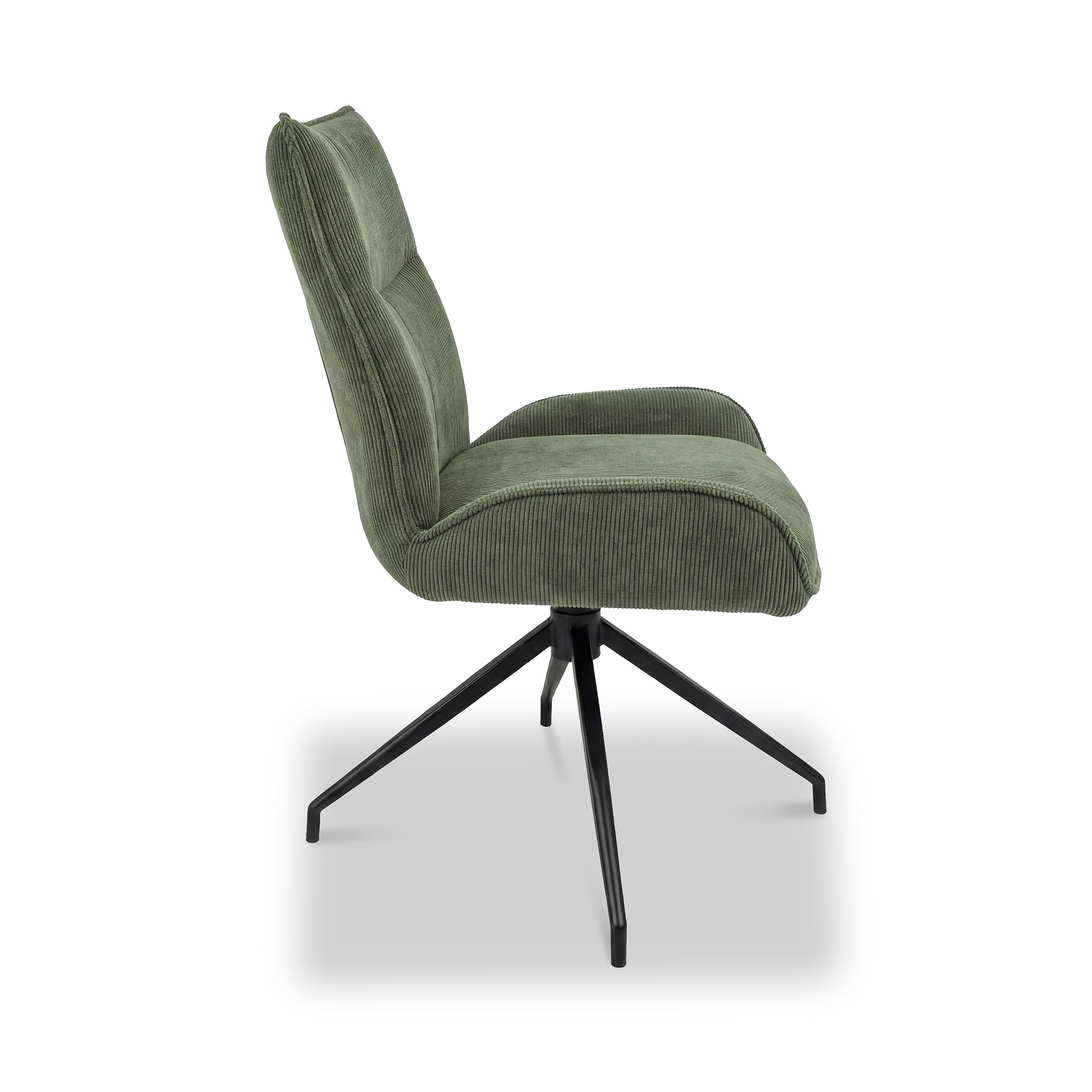Madie Corduroy Dining Chair Green from Roseland Furniture