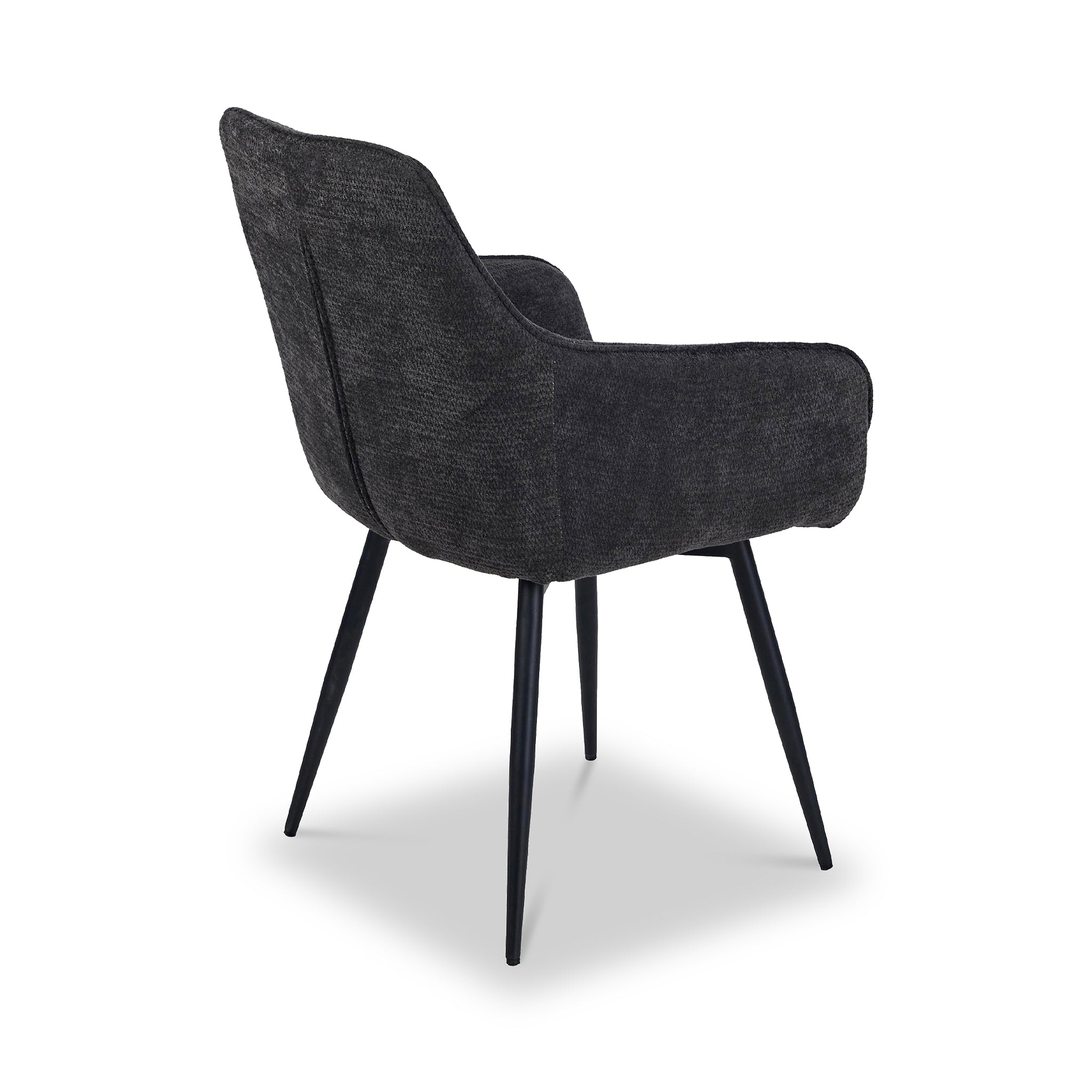 Leigh Dining Chair Charcoal from Roseland Furniture
