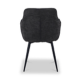 Leigh Dining Chair Charcoal from Roseland Furniture