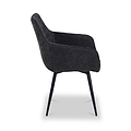 Leigh Dining Chair Charcoal from Roseland Furniture