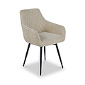 Leigh Dining Chair Beige from Roseland Furniture