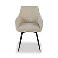 Leigh Dining Chair Beige from Roseland Furniture
