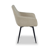 Leigh Dining Chair Beige from Roseland Furniture