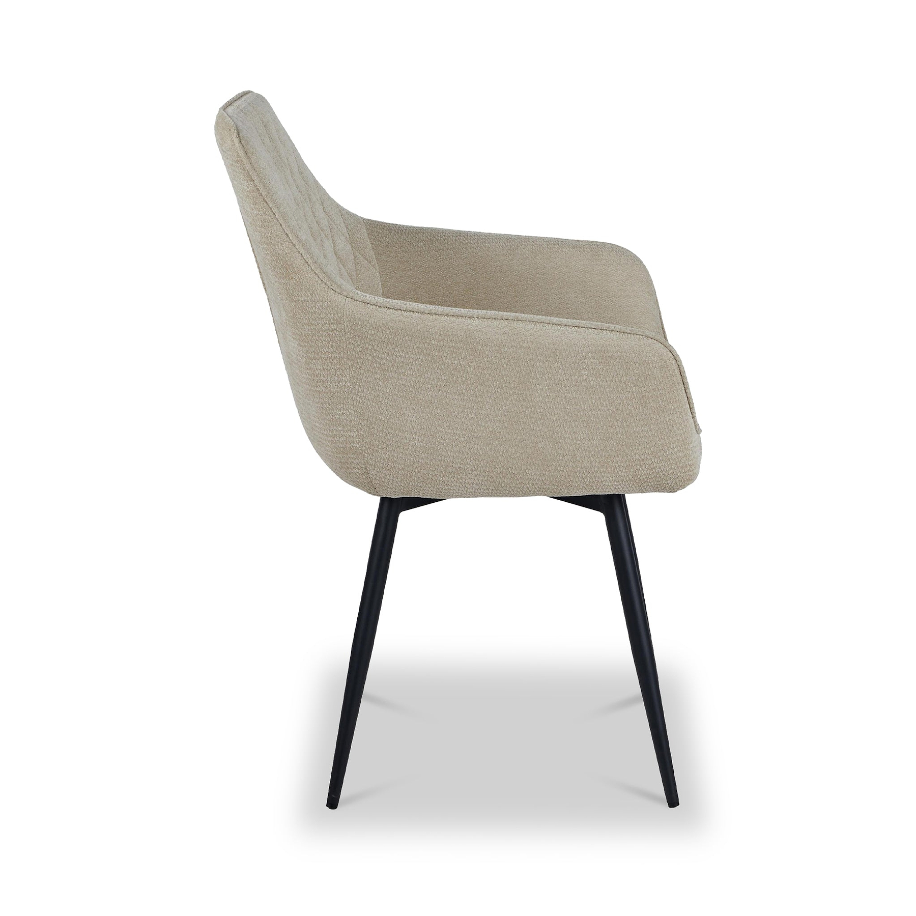 Leigh Dining Chair Beige from Roseland Furniture