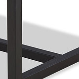 Brando Faux Leather Dining Bench Brown from Roseland Furniture