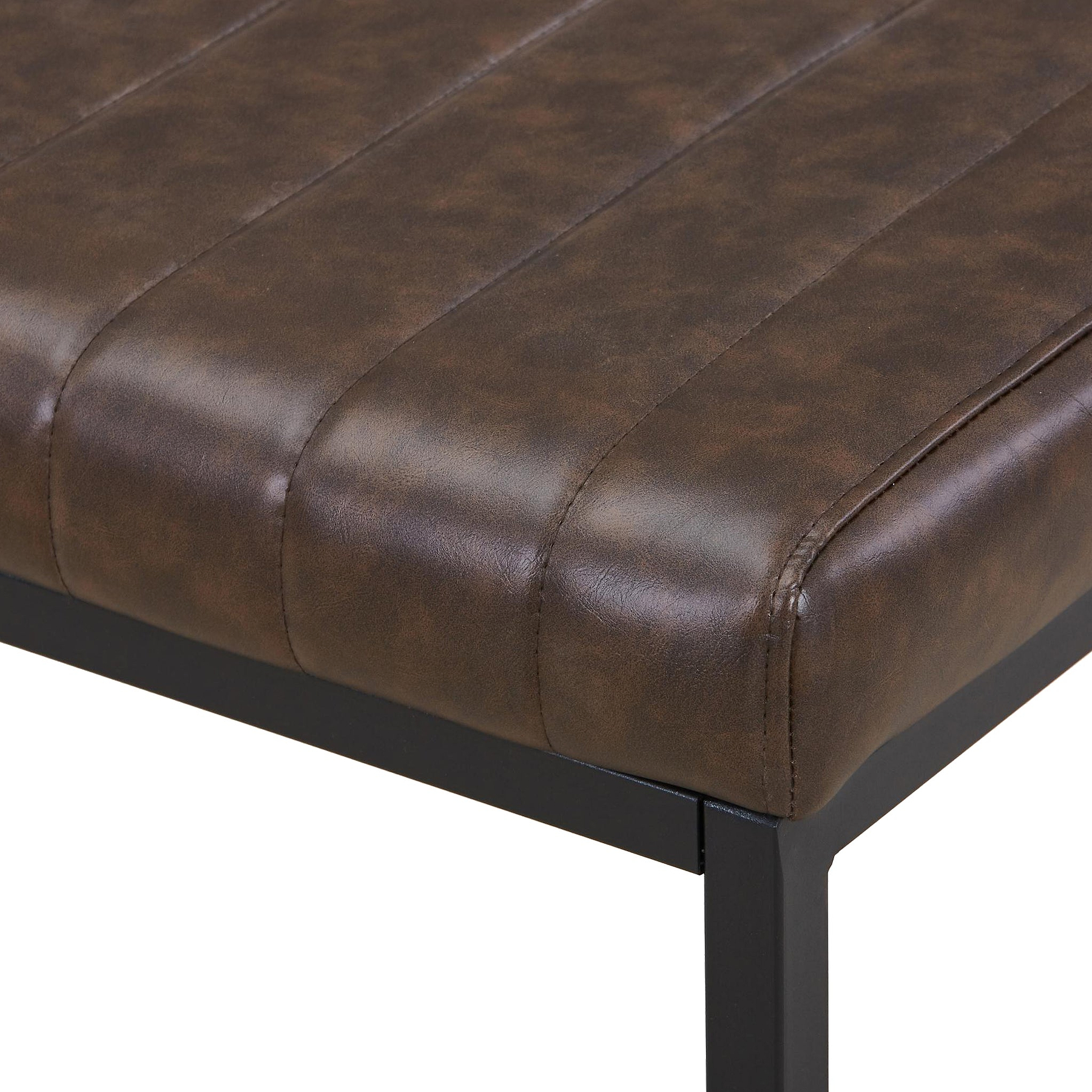 Valero Faux Leather Dining Bench from Roseland Furniture
