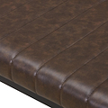 Valero Faux Leather Dining Bench from Roseland Furniture