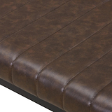 Valero Faux Leather Dining Bench from Roseland Furniture