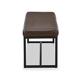 Valero Faux Leather Dining Bench from Roseland Furniture