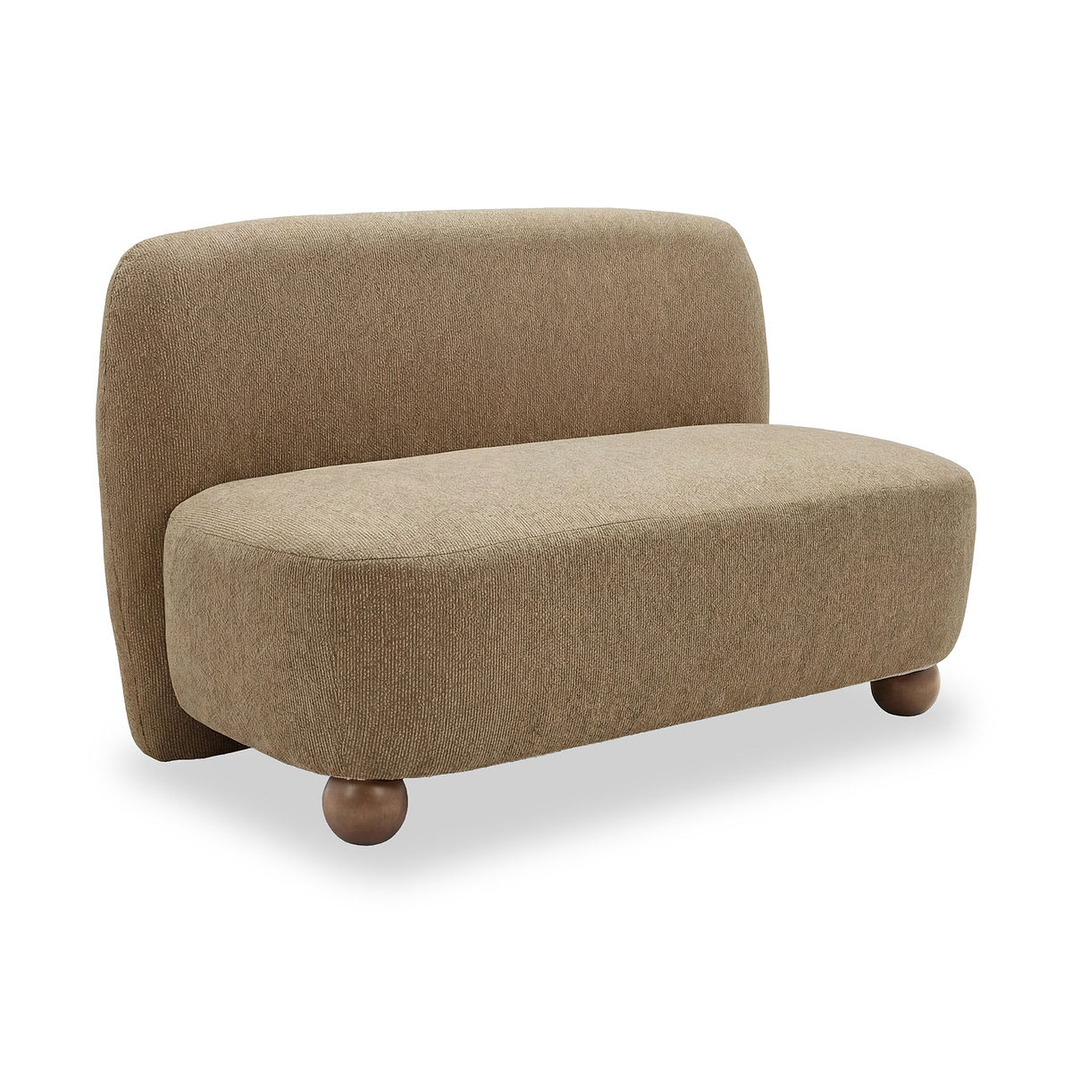 Amora Small 2 Seater Sofa Mocha from Roseland Furniture