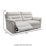 Belrise Power Recliner 3 Seater Sofa from Roseland Furniture