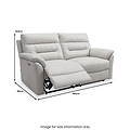 Belrise Power Recliner 2 Seater Sofa from Roseland Furniture
