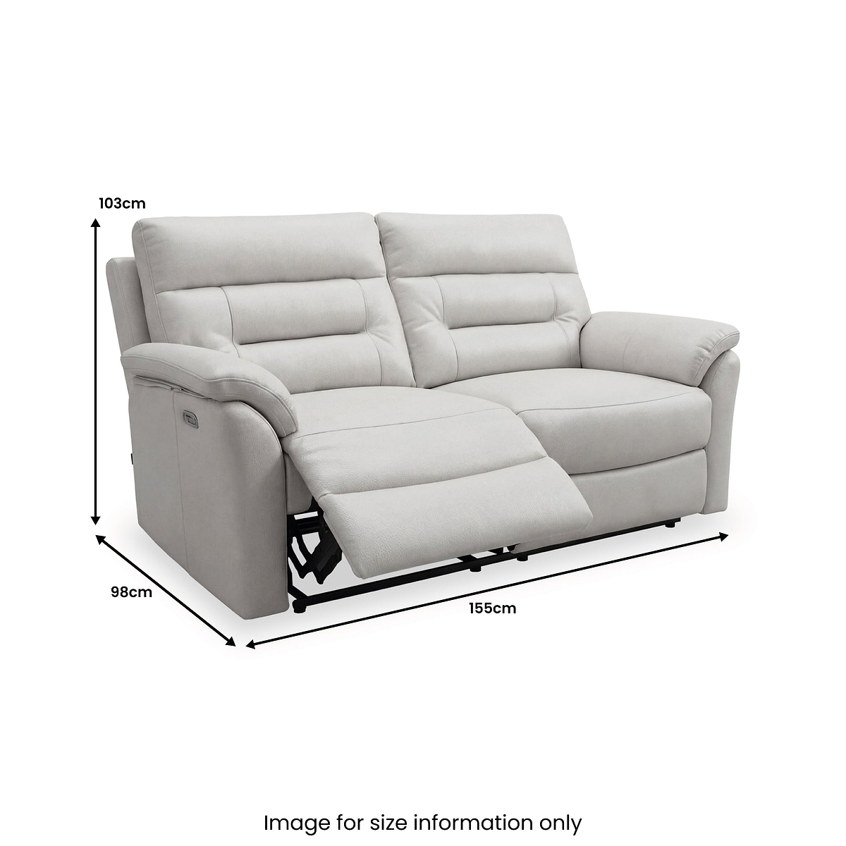 Belrise Power Recliner 2 Seater Sofa from Roseland Furniture