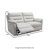Belrise Power Recliner 2 Seater Sofa from Roseland Furniture