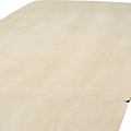 Ash 160 240cm Extending Travertine Dining Table from Roseland Furniture