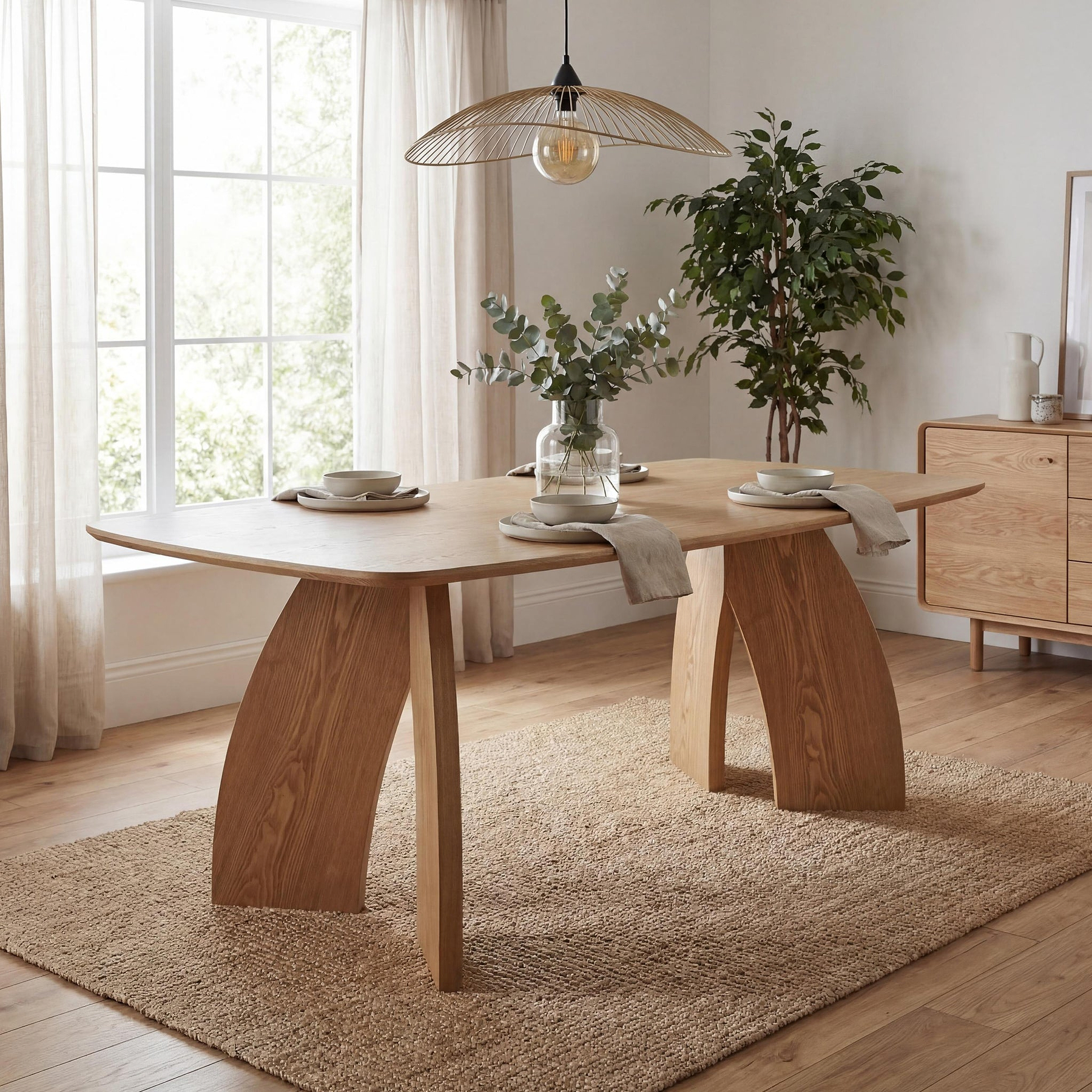Stratos 200cm Dining Table from Roseland Furniture