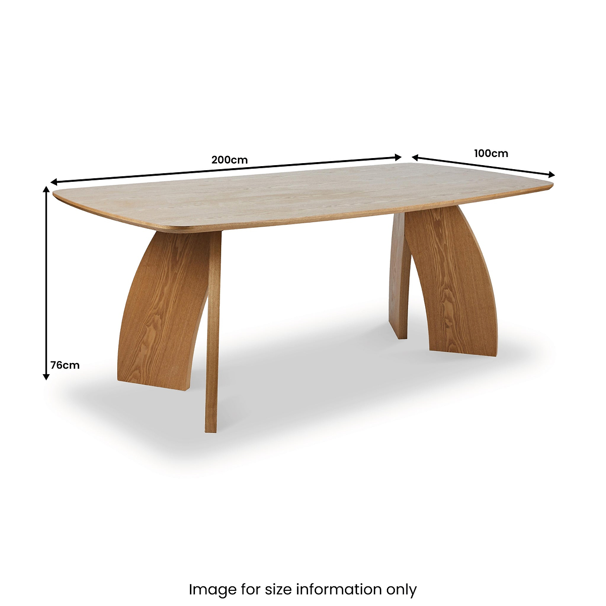 Stratos 200cm Dining Table from Roseland Furniture